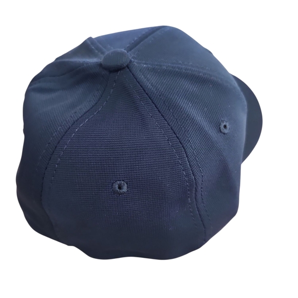 Men's Flex Fit Athletic Premium Navy Blue Cap - Picture 4 of 6